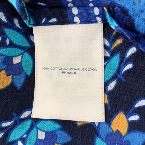 Lands’ End Kaftan Swim Cover-up sz M (10-12) NWOT - Picture 10 of 12
